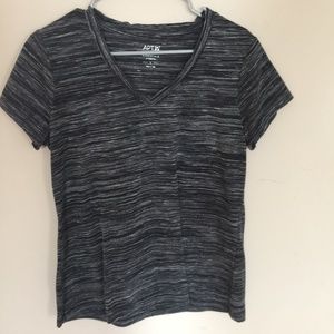 Apt. 9 Black and White T-Shirt